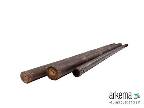 Bamboepaal BLACK 8-10cm x 300cm
