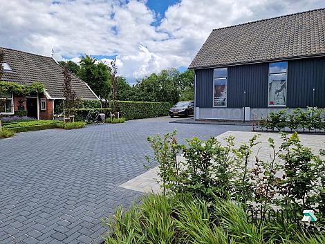 Betonstraatsteen 6 cm antraciet komo