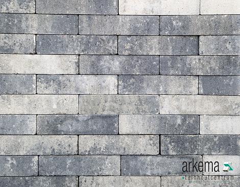 Dikformaat XL 28x7x8 cm grijs/zwart