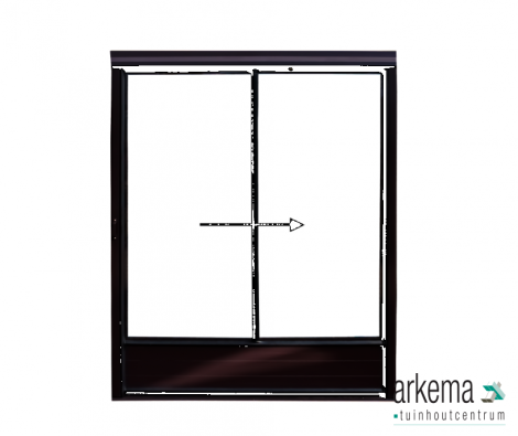 Euro Serre brede deur 144x163cm