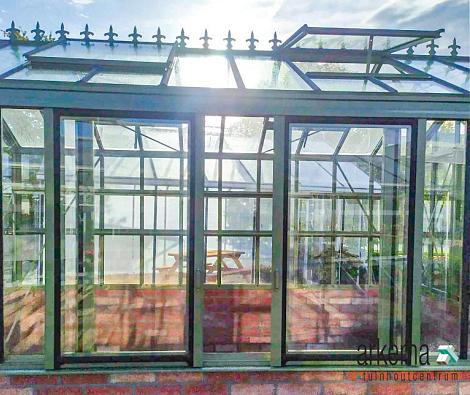 Euro Serre dubbele schuifraam 200x70cm