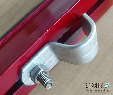 Euro Serre buis d18 + buisklemmen 309cm