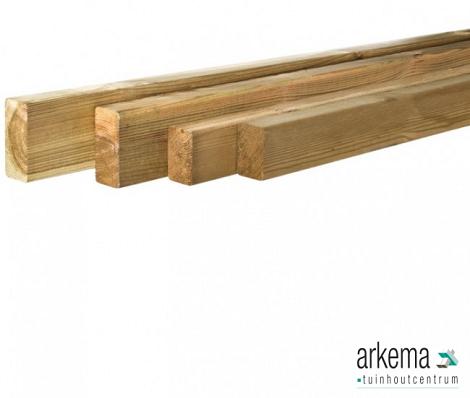Actie regel 4.7x10x300 cm geimpregneerd