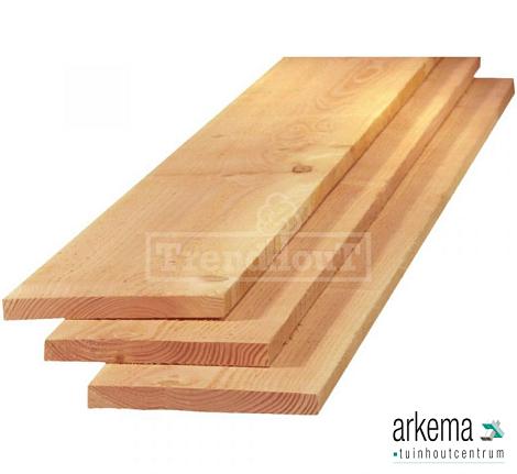 Planken douglas 22x200x3000mm vers fijnbezaagd