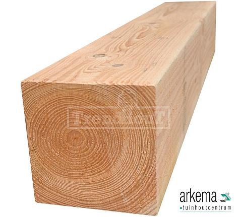 Palen douglas 150x150x4000mm vers fijnbezaagd