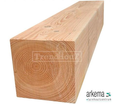 Palen douglas 150x150x5000mm vers fijnbezaagd