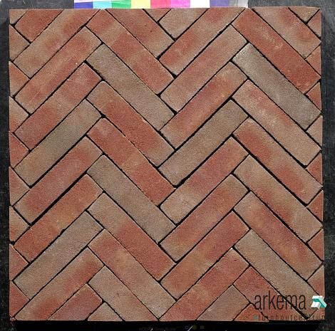 Ruston * paars rood bezand vormbak UWF65 ZEN Designa