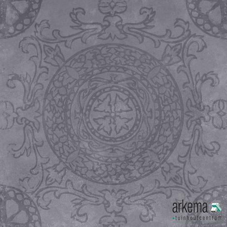 GeoCeramica® 60x60x4 Symbol Circle Black