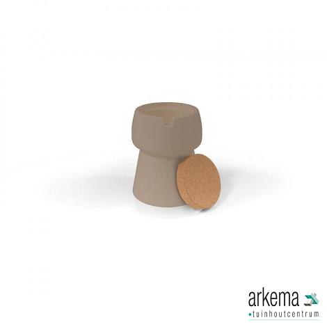 Champ coolstool kruk/wijnkoeler Taupe's Touch