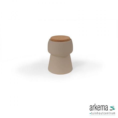Champ coolstool kruk/wijnkoeler Taupe's Touch