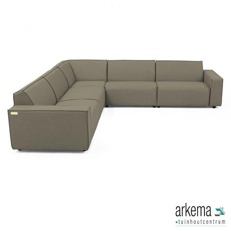 Icon loungeset 8-zits hoek (links) Olive Green
