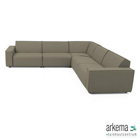 Icon loungeset 8-zits hoek (rechts) Olive Green