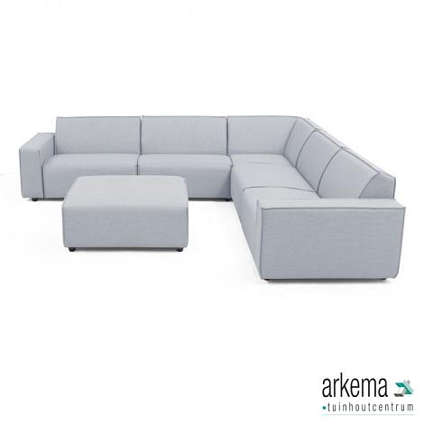 Icon loungeset 8-zits hoek + hocker (rechts) Mouse Grey