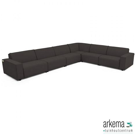 Icon loungeset 10-zits hoek (rechts) Cacao Grey Cacao Grey