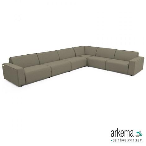 Icon loungeset 10-zits hoek (rechts) Olive Green