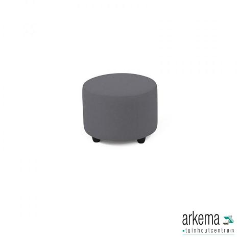 Roundabout Pouffe50 Charcoal