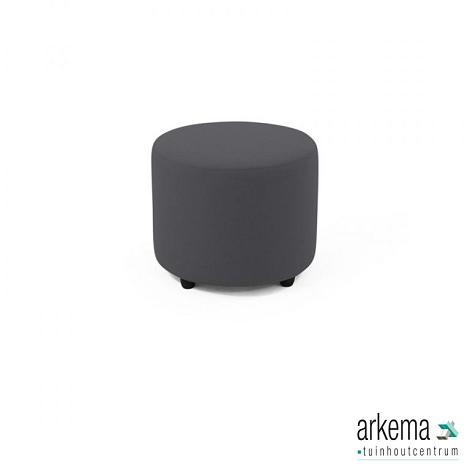 Roundabout Pouffe60 Charcoal
