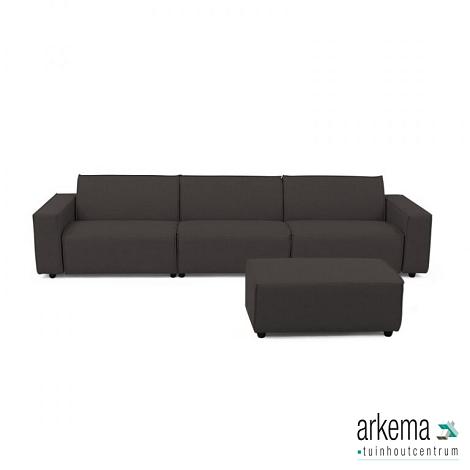 Icon loungeset 6-zits + hocker small div. kleuren