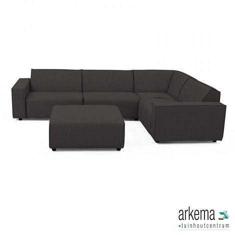 Icon loungeset 6-zits hoek + hocker (rechts) div. kleuren