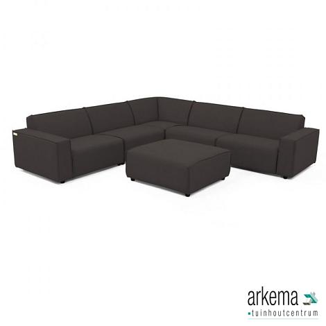 Icon loungeset 8-zits hoek + hocker (links) div. Kleureb