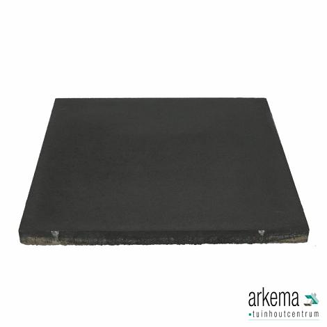 GL+ 60x60x4 cm Antraciet vlak gecoat