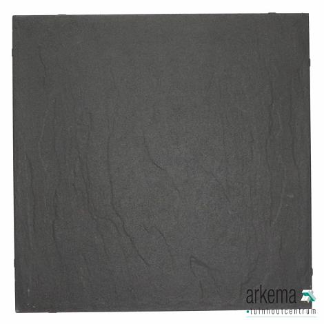 GL+ 60x60x4 cm Antraciet profiel gecoat