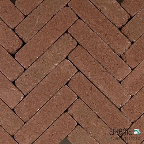 Retrostones waalformaat Sennen Wijnrood 5 x 20 x 8