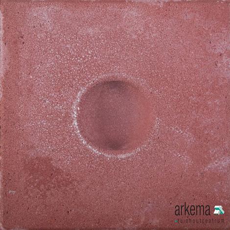Knikkerpottegel Rood 30 x 30 x 6