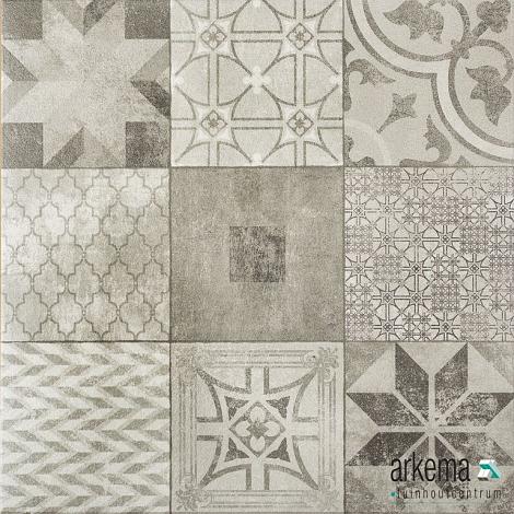 Mosaic Grey Grijs 60 x 60 x 3