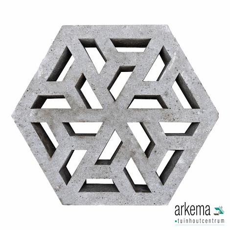 Eco Tegel  Grijs 37,5 x 37,5 x 7