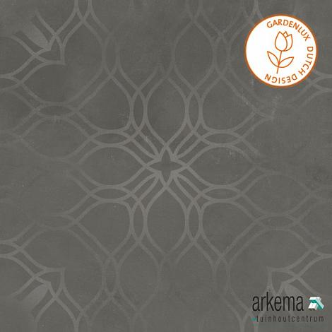 Cera3Line Lux & Dutch Arezzo Decor Dark Antraciet 90 x 90 x 3