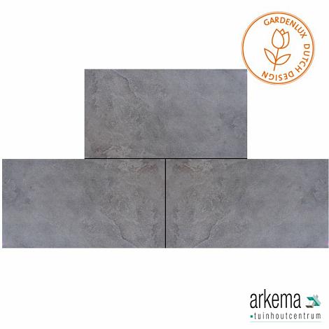 Rocky Anthracite  Antraciet  45 x 90 x 3
