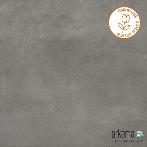Bologna Dark Grey Donkergrijs  90 x 90 x 3