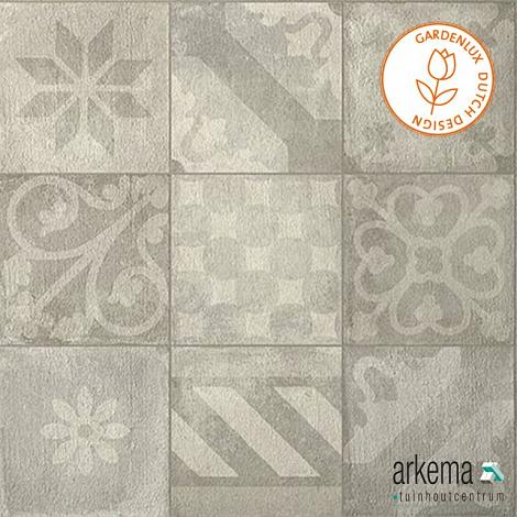 Downtown Decor Grijs  90 x 90 x 3