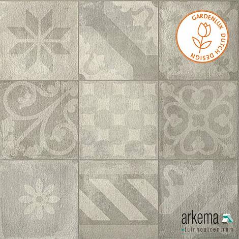Downtown Decor Grijs  90 x 90 x 3