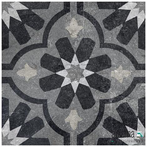 GeoCeramica® 80x80x4 Elios Decoro Tulipani