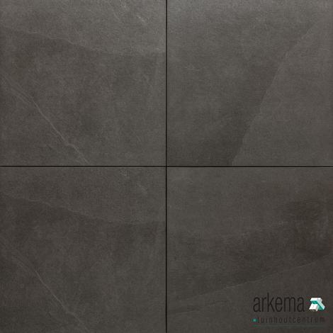 Keramiek 60X60X2 cm Slate Black