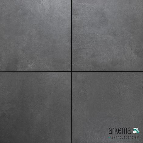 Keramiek 80X80X2 cm Cemento Antracite