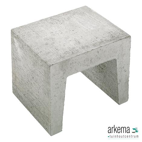 U-ELEMENT GRIJS 40X40X50CM