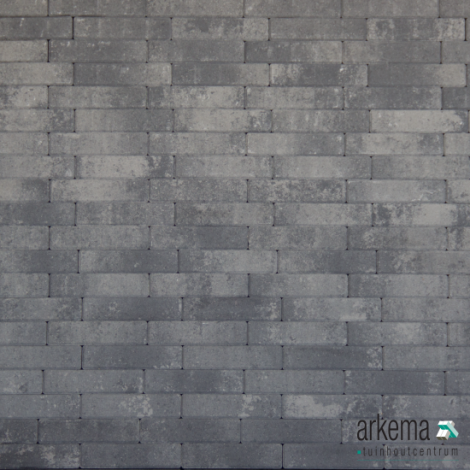 Facetto 20x5x6 Grijs/Zwart