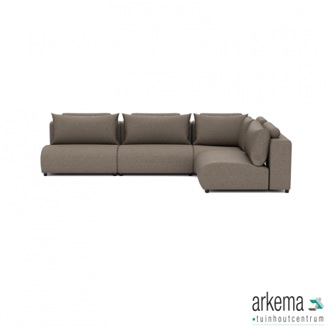 Luxury loungeset corner 230x340 Charcoal