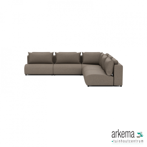 Luxury loungeset corner 340x340 Charcoal (rechts)
