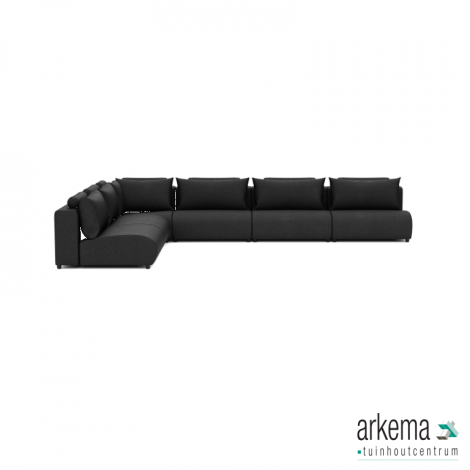 Luxury loungeset corner 450x340 Anthracite (links)