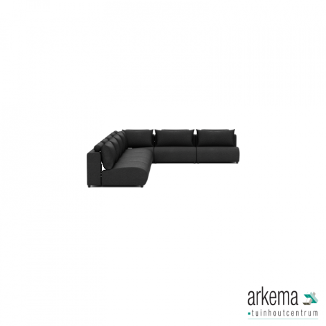 Luxury loungeset corner 340x560 Anthracite (links)