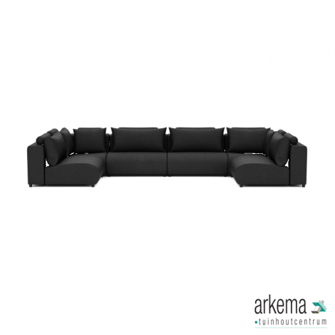 Luxury loungeset u-sofa 230x460x230 Anthracite