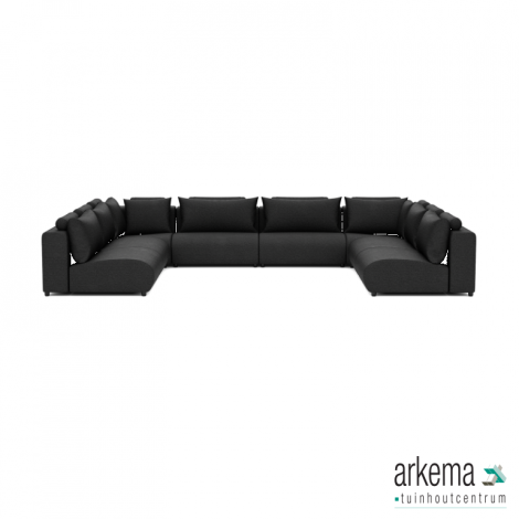 Luxury loungeset u-sofa 340x460x340 Anthracite
