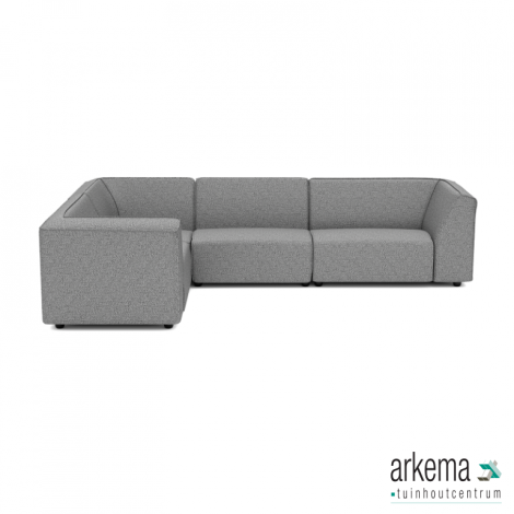 Chill loungeset 6-zits hoek (links) Steel