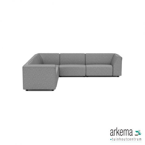 Chill loungeset 8-zits hoek (links) Steel