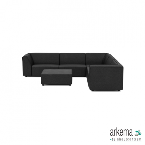 Chill loungeset 8-zits hoek + hocker (rechts) Anthracite