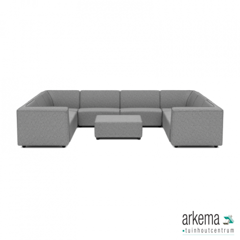 Chill loungeset U-zits + hocker Steel